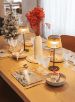 New Garden Okinawas Solar LED asztali lámpa 16 cm - Fekete