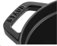 Staub La Cocotte 40509-509-0 Ovális Öntöttvas edény fedővel 41cm 12L - Fekete
