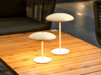 New Garden Sardinia 30 Újratölthető Kültéri/Beltéri asztali LED lámpa 28cm - Fehér