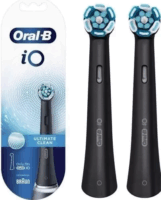 Oral-B iO Sanfte Reinigung Elektromos fogkefe Pótfej - Fekete (2db)