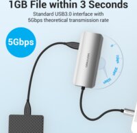 Vention TODHB NB x Univerzális USB-C 5in1 Laptop Dokkoló Állomás 100 Watt