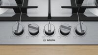 Bosch PCQ7A5I90 Beépíthető 5 Zónás Gáz Főzőlap - Ezüst