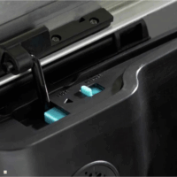 Wesco Big Double Boy 36 literes pedálos rozsdamentes acél szemetes - Matt Grafit