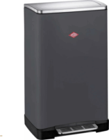 Wesco Big Double Boy 36 literes pedálos rozsdamentes acél szemetes - Matt Grafit