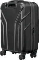 Wenger Amplix Keményfedeles Négykerekű Bőrönd - Fekete