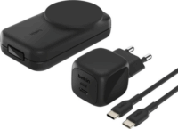 Belkin UltraCharge Qi2 Mágneses 3-in-1 hálózati töltő 25W - Fekete