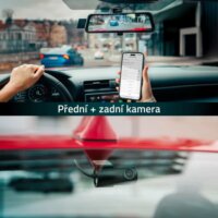 LAMAX S8 Dual GPS Full HD Autós Menetrögzítő Kamera - Fekete