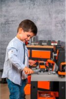 Smoby Black & Decker Pro 2025 játék szerelő műhely Munkapad szerszámokkal 78 darabos