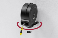 Kärcher 2.645-380.0 HBX 5.30 Automata Fali Tömlőtartó max 30m - Fekete