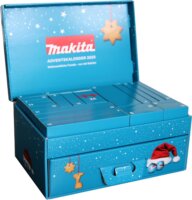 Makita P-84800 Adventi naptár 2025 Szerszámkészlet (60+ darabos)