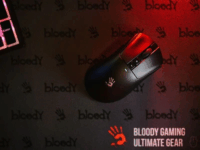 A4-Tech Bloody R73 Ultra Vezeték Nélküli Gaming Egér - Fekete