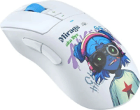 A4-Tech Bloody R73 Ultra Duo Nyx Mirage Wireless Gaming Egér - Fehér / Mintás