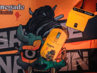 A4-Tech Bloody R72 Ultra Duo Renegade Sunset Wireless Gaming Egér - Sárga / Mintás