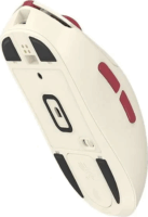 A4-Tech Bloody R72 Ultra Duo Pixels Wireless Gaming Egér - Fehér / Piros