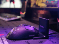 A4-Tech Bloody R73 Ultra Duo Cypher Ghost Wireless Gaming Egér - Fekete