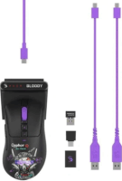 A4-Tech Bloody R73 Ultra Duo Cypher Ghost Wireless Gaming Egér - Fekete