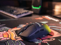 A4-Tech Bloody R72 Ultra Duo Renegade Midnight Wireless Gaming Egér - Fekete