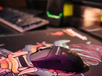 A4-Tech Bloody R72 Ultra Duo Renegade Midnight Wireless Gaming Egér - Fekete