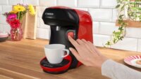 Bosch TAS103E Tassimo Kapszulás kávéfőző 1400 Watt - Piros / Fekete