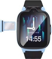 Hoco 4G Y104 GPS Nyomkövetős Gyerek Okosóra - Kék/Fekete