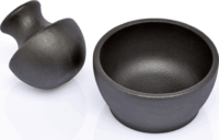 Zassenhaus Mortar MANO Öntöttvas Mozsár 10 x 7,5 cm - Fekete