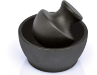 Zassenhaus Mortar MANO Öntöttvas Mozsár 10 x 7,5 cm - Fekete