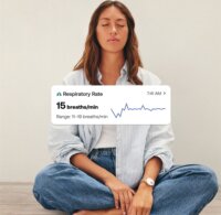 Withings HWA11-model 3 ScanWatch Light Okosóra 37mm - Fehér