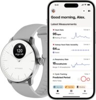 Withings HWA11-model 3 ScanWatch Light Okosóra 37mm - Fehér