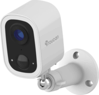 Toucan TWC400S-ML Smart Wifi 2K QHD 140° Forgatható Okos Kamera - Fehér