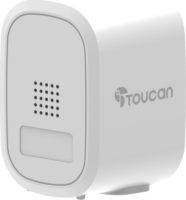 Toucan TWC400S-ML Smart Wifi 2K QHD 140° Forgatható Okos Kamera - Fehér