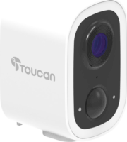 Toucan TWC400S-ML Smart Wifi 2K QHD 140° Forgatható Okos Kamera - Fehér