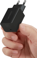 Lenovo GaN Nano USB-C Hálózati Gyorstöltő Adapter 65W - Fekete