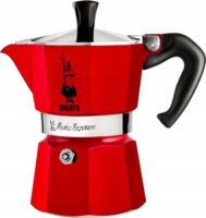 Bialetti Moka Express 1 személyes Kotyogós kávéfőző - Piros