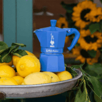 Bialetti Moka Express 3 személyes Kotyogós kávéfőző - Kék