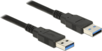 ACT USB-A 3.0 Apa - USB-A 3.0 Apa Adat és Töltőkábel 1m - Fekete
