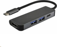 Value 12.99.1042 4-port USB 3.1 C HUB (1x USB-C + 1x HDMI + 2x USB-A)