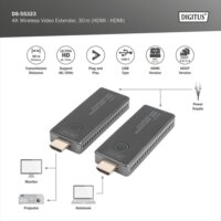 Digitus DS-55323 Wireless HDMI Extender 4K 30m