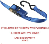 Master Lock 4367EURDAT Racsnis rögzítő spanifer kampóval 5m (4db/csomag) - Kék