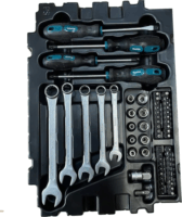 Makita E-11542 Szerszámkészlet kofferben (87db/csomag)