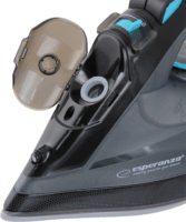 Esperanza EHI010 Vezeték Nélküli Gőzölős Vasaló 2600W - Szürke / Fekete