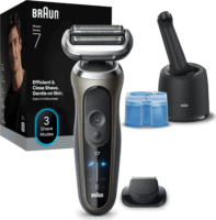 Braun Series 7 72-C7200 Vezeték Nélküli Nedves-Száraz Szakállvágó - Fekete / Arany