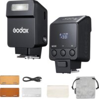 Godox iT22 F Fényképezőgép Vaku 700Ws - Fekete
