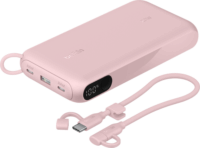 Belkin BPB028HQPK Powerbank Integrált USB Type-C Kábellel / 20000mAh 20W - Rózsaszín