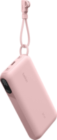 Belkin BPB028HQPK Powerbank Integrált USB Type-C Kábellel / 20000mAh 20W - Rózsaszín