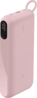 Belkin BPB028HQPK Powerbank Integrált USB Type-C Kábellel / 20000mAh 20W - Rózsaszín