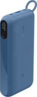Belkin BPB028HQBL Powerbank Integrált USB Type-C Kábellel / 20000mAh 20W - Kék