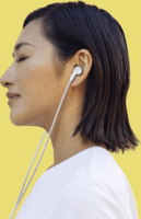 Belkin SoundForm Vezetékes USB-C Fülhallgató Headset - Fehér