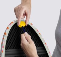 Joseph Joseph Glide Easy-store Vasalódeszka 130×38 cm - Mintás