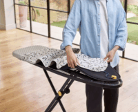 Joseph Joseph Glide Plus Vasalódeszka 130x38cm - Bézs/Mintás