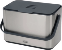 Joseph Joseph 4 literes Rozsdamentes acél tartály szénszűrővel biohulladékhoz - Inox